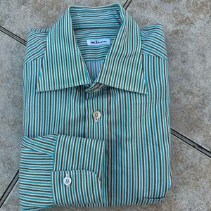 KITON LONG SLEEVES MEN’S SHIRT